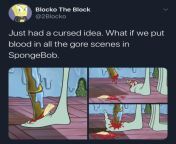 Spongebob from spongebob fuck sandy