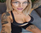A girl with glasses can have a smart and sexy look at the same time from view full screen nude tiktok girl with glasses making sexy moves on earned it song mp4
