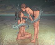 Korra and Katara (leonzo030) [Avatar the Last Airbender and the Legend of the Korra ] from avatar and katara sex