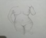 First and only nude i drew, a friend of mine serve as voluntier and model, thougths from sandra orlow nude 57