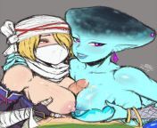 Ruto and Sheik Double Titfuck [The Legend of Zelda] from ruto