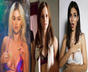 Pick one for a hot Weekend. Pick a kink of yours for each day. (Selena Gomez, Emma Watson, Victoria Justice) from victoria justice nude photos