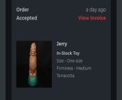 Look who I got the other day! Husband told me to check out the email, next thing I knew, there Jerry was in my cart then paid for! Got to love impulse buys! Can&#39;t wait to get him! My small echos horn, small tempestt, and small apollo came the other da from and small galls