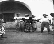Italian sailors molest an Eritrean woman, 1935. from eritrean xxxatoon xvideo