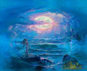 Moonlit Dream, John Pitre, Oil on Canvas, 2005 from tsukimichi moonlit fantasssy