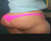 Hot pink thong and tanned tushy. from dr tushy