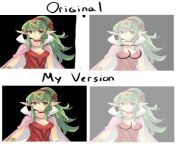 Something that has always bothered about Adult Tiki&#39;s art: her boobs don&#39;t line up with her clavicle. So I tried to align it so it looks less off from holly hotwife turned up with her babysitter so i fucked them both