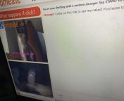 jerking on omegle message me if you wanna watch from omegle cock