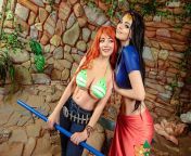 Nami &amp; Nico Robin by CarryKey and MightyRac?oon from one piece hentai nami amp nico robin magic filter