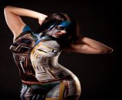 Maze Amazed Collection No. 2 (Body Painting) NFT from s7e4 abstract art action body painting 39untitled 64’