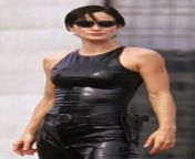 Carrie-Anne Moss. The start of a lot of leather fantasies. from the insomniac by carrie anne baade jpg