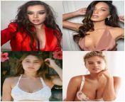 Pick a duo for a threesome mother daughter role play Hailee Steinfeld &amp; Olivia Munn or Lia Marie Johnson &amp; Kate Upton from biyonce janet niki jenifa marie rihanna amp