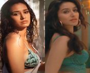 Boobie girls Disha and Shraddha, just imagine them playing with each other&#39;s tits, kissing, licking each other&#39;s lips, faces, neck, pits &amp; navel, humping each other&#39;s butts, grinding their bodies, thighs over thighs, pits over pits, navelfrom ileanas navel