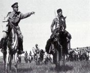 Posting WW2 stuff on a semi-regular basis until I forget I started doing it &#124; part 201: Italian colonel Amedeo &#34;Devil Commander&#34; Guillet leading a guerilla unit of Amhara cavalry on the East African theater, c. 1940 from amhara