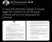 Ukraine signs new bill from new bill sta