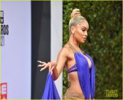 Saweetie on the red carpet for the 2021 BET Awards! from adria arjona stuns on the red carpet at the 8216morbus8217 premiere in mexico