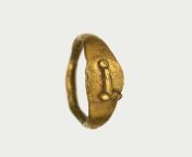 An antique Roman ring with an engraved phallus (a symbol of fertility and good fortune). The find dated to the first century CE. [732x752] from wwe raw roman ring