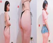 My Japanese GF is into BBC, and she wanted to ask here which outfit is better for her A or B? from step sisters ask me which ass is better first 3some with step sis jenny lux and ema karter