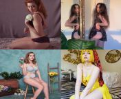 [Hazel Hayes, Dodie Clark, Hannah Witton, Tessa Violet] 1) Gentle, loving bj 2) Pegging 3) Oiled up fuckfest 4) rough gangbang from extreme rough gangbang