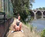 Horny girl pissing outdoors from desi peeing pissing outdoors