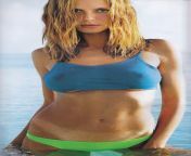 Heidi Klum in the Swimsuit Issue made younger me realize there were other things in life aside from sports and video games. from olympic sports hidden video