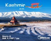 Jammu &amp; Kashmir is a natural beauty, it is called &#34;heaven on Earth&#34;. You must visit this outstanding place once in your lifetime starting price @ 9,700/- pp. from kashmir jammu sexma