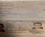 This is the passport of Federico Dylan, child rapist living in Long Island from fakes federico valverde