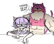 my character vs a buff gacha uwu catboy gay bean. (inspired by some of the other posts in this sub) enjoy from gacha uwu cat porn