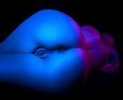 Studioshot with blue and pink gels. from and american gels xxx vedios