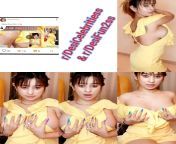 AnkitaDave &#124; Yellow Dress &#124; 3 videos (Download link in comments) from rithu akarshata hukana videos download