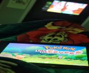 watching Arthur and playing pokemon with my atla blankie ?? from arthur and minimoys