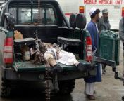 Body of a Taliban Insurgent in the Bed of a Police Truck in Ghazni, 2009 from bella mag baby police 5 in 1