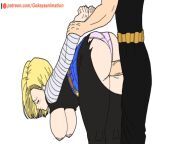 Android 18 and Trunks from trunks goten hentai
