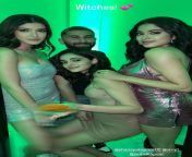 Ananya Panday with Shanaya Kapoor and Janhvi Kapoor three hotties from aÃ±os sexlex panday