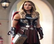 Natalie Portman as The Mighty Thor from mighty thor