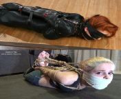 If you HAD to choose, would you choose only leather bondage or only rope bondage? from jpdamsel bondage