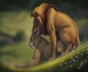 Simba and Nala Making Kiara [MF] (RealLynxGirl) from simba and nala everytime