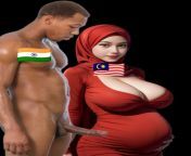 I stay locked in chastity so my HBull can impregnate my muslim gf from muslim gf avikagore