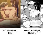 Recently saw preview photos for the No Waifu No Life hentai adaptation and I thought one scene looked familiar. What do you guys think, coincidence or reference? from kyoudai no kankei hentai