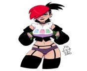 Frankie Foster showing off her new look (callmepo) [Fosters Home for Imaginary Friends] from karol foster