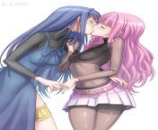 Passionate kissing [Magia Record: Puella Magi Madoka Magica Side Sorry] from indian teen passionate kissing