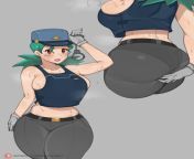 Officer Jenny (Bobtheneet) [Pokemon] from officer jenny of pokemon spanked pics