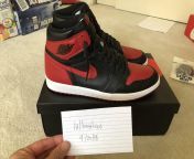 [FS][US] Nike Jordan 1 Retro Bred &#34;Banned&#34; (2016) sz 10.5, worn a handful of times &#36;350 shipped OBO from nike jordan yeezy39s best factory gucci dior fendi lv ws 8618138771546）the best brand reproduction factory in the world ws 8618138771546） qpd