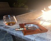 Perdomo Double Aged 12y Maduro - amazing smoke with wife on a cool fall evening from 12y daughter