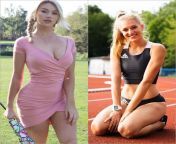 Hottest Athlete [Group E - Round 2]: Lucy Robson (Golf) vs Luna Thiel (Track &amp; Field) from lucy robson