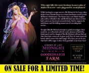 For February, my adults-only fantasy tale Midnight at Goodesnatch Farm is on sale for only 99 cents! from downloads adults only