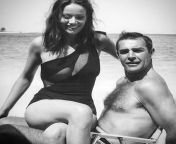 Claudine Auger &amp; Sean Connery, 1965. from sean connery nude hot