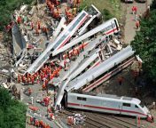 23 years ago today the worst train accident in the history of Germany claimed the lives of 110 people. The train hit a bridge which collapsed on top of it. from suruthihaasansexrail train girlsex in