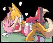 Tails and Amy from tails x amy assjob