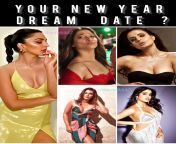 Your Dream Date ? ( kiara advani vs tammana vs kriti sanon vs amisha patel vs janhvi kapoor) from bollywood actress amisha patel hot real sex